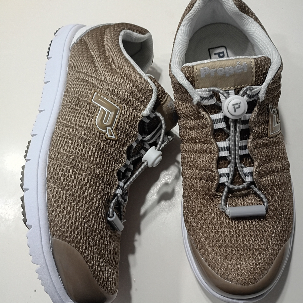Propet Travel Walker ll Beige Walking Shoes
